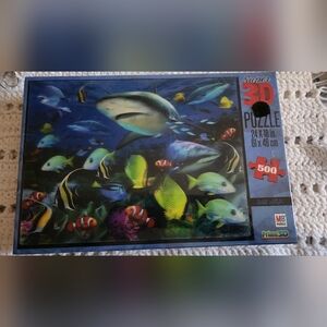 Super 3D Shark Waters Puzzle BNIB